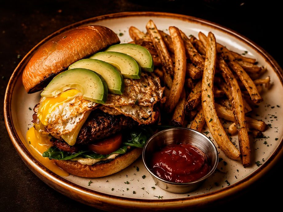 Hamburguesa al mezcal